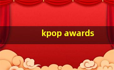 kpop awards